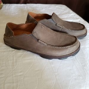 Mens 10 Olukai Moloa shoes slip on or slide on